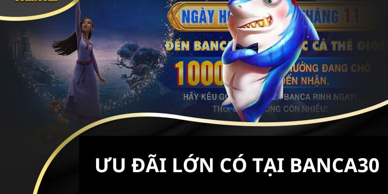 Giới thiệu về các chương trình khuyến mãi Banca30 đang triển khai 